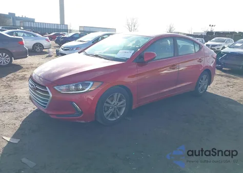 2017 Hyundai Elantra Se z USA, uszkodzony, nr VIN 5NPD84LF1HH014960